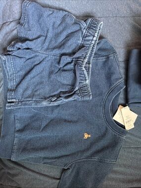 Indigo Kids Matching Set in Navy Blue